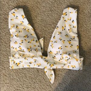 A&F triangle bikini top